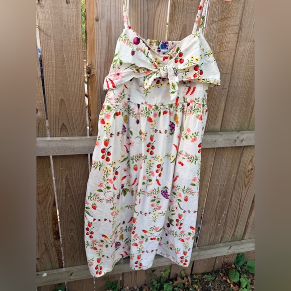 Old Navy Floral Sundress with Ruffle Detail - Picture 2 of 7
